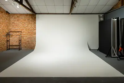 Estúdio fotográfico aconchegante