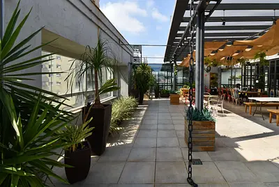 Rooftop Moderno para Eventos ao ar livre