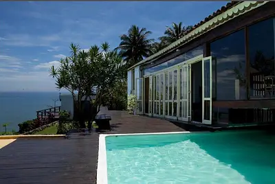 Casa com vista para o mar!