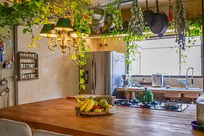 Casa criativa com estúdio audiovisual