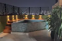 Cobertura ampla e com vista incrível