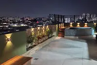 Cobertura ampla e com vista incrível