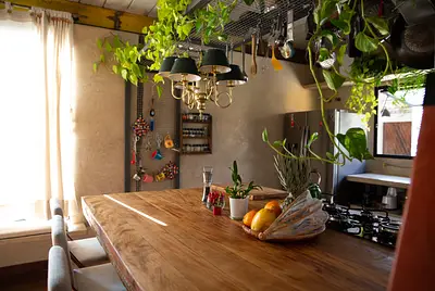 Casa criativa com estúdio audiovisual