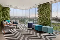 O apartamento mais bonito do Jardim das Perdizes. Vista deslumbrante, móveis de primeira linha assinados num projeto arquitetonico de Bia Hajnal.